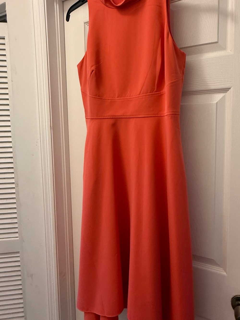 Vince Camuto Sleeveless Coral Midi Dress